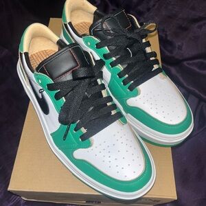 Nike Air Jordan Women's 1 Elevate Low SE “lucky green” size 8.5